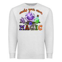 Oatmeal Heather make your own magic Premium Sweatshirt - CowGirlArtShop