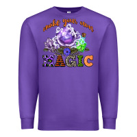 Purple make your own magic Premium Sweatshirt - CowGirlArtShop