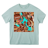 Arona football leopard cowhide seamless pattern Heavy Core Tee - JahusDesignShop
