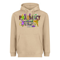 Mushroom mardi gras pharmacy tech Heavyweight Hoodie - CowGirlArtShop
