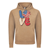 Vintage Coffee love 4th of july Vintage Hoodie - MaliasSmallBusiness