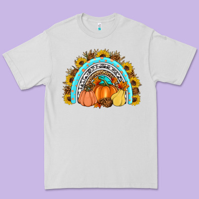 Fall Rainbow Premium Tee Designed By Artiststas