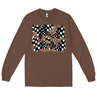 Chestnut racing leopard backgraund Long Sleeve Tee - JahusDesignShop