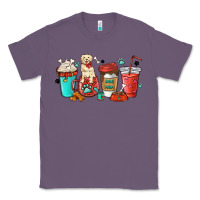 Lavender dog mama golden retriever Classic Tee - MaliasSmallBusiness