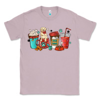 Lilac dog mama golden retriever Classic Tee - MaliasSmallBusiness
