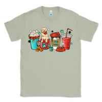 Matcha dog mama golden retriever Classic Tee - MaliasSmallBusiness
