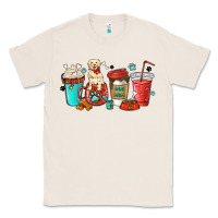 Natural dog mama golden retriever Classic Tee - MaliasSmallBusiness