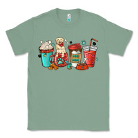 Sage dog mama golden retriever Classic Tee - MaliasSmallBusiness