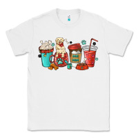 White dog mama golden retriever Classic Tee - MaliasSmallBusiness