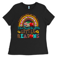 Black i love my job for all the little reasons Ladies Tee - AdoDesignShop