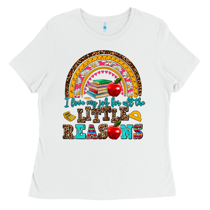 I Love My Job For All The Little Reasons Ladies Tee by AdoDesignShop | Teevron