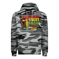 Slate Camo juneteenth breaking every chain since 1865 woman f Premium Hoodie - CowGirlArtShop
