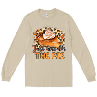 Mushroom Just Here For The Pie Long Sleeve Tee - MaliasSmallBusiness