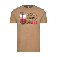 Vintage Coffee v is for valentine venti Vintage Tee - MaliasSmallBusiness