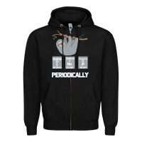 Black Periodically Zipper Hoodie - Bettercallsaul
