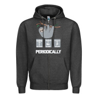 Charcoal Heather Periodically Zipper Hoodie - Bettercallsaul