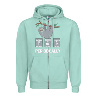 Seafoam Periodically Zipper Hoodie - Bettercallsaul