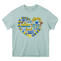 Arona down syndrome awareness heart Heavy Core Tee - Artiststas