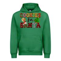 Emerald cookies for santa Urban Hoodie - FaDigitalArtStudio