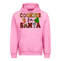 Fuchsia Pink cookies for santa Urban Hoodie - FaDigitalArtStudio