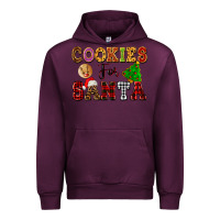 Mauve Wine cookies for santa Urban Hoodie - FaDigitalArtStudio