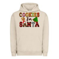 Pigment French Oak cookies for santa Urban Hoodie - FaDigitalArtStudio