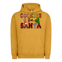 Pigment Peanut Butter cookies for santa Urban Hoodie - FaDigitalArtStudio