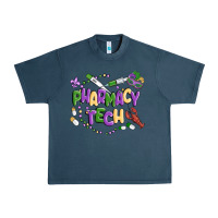 Midnight Navy pharmacy tech Urban Heavy Tee - MaliasSmallBusiness