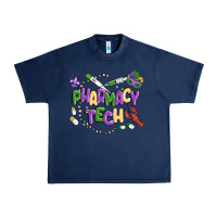 Navy pharmacy tech Urban Heavy Tee - MaliasSmallBusiness