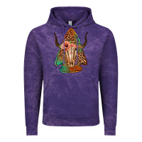 Cloud Purple bullskull arrowhead Vintage Hoodie - Jasminsmagicworld