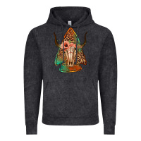 Vintage Black bullskull arrowhead Vintage Hoodie - Jasminsmagicworld