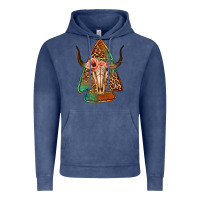 Vintage Denim bullskull arrowhead Vintage Hoodie - Jasminsmagicworld