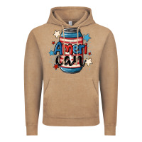 Vintage Coffee American can cooler Vintage Hoodie - MaliasSmallBusiness