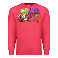 Cardinal eat drink and be scary Premium Sweatshirt - CowGirlArtShop