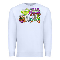 White eat drink and be scary Premium Sweatshirt - CowGirlArtShop