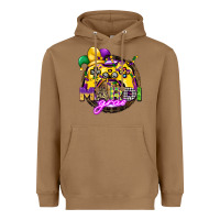 Toasted Coconut mardi gras gamer Heavyweight Hoodie - CowGirlArtShop