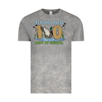 Cloud Rock flying into 100 days of school Vintage Tee - MaliasSmallBusiness