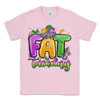 Bubblegum Pink fat tuesday Classic Tee - MaliasSmallBusiness