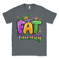 Charcoal Heather fat tuesday Classic Tee - MaliasSmallBusiness