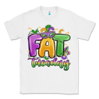 White fat tuesday Classic Tee - MaliasSmallBusiness