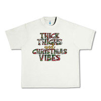 Pistachio thick thighs and Christmas vibes Urban Heavy Tee - AdoDesignShop