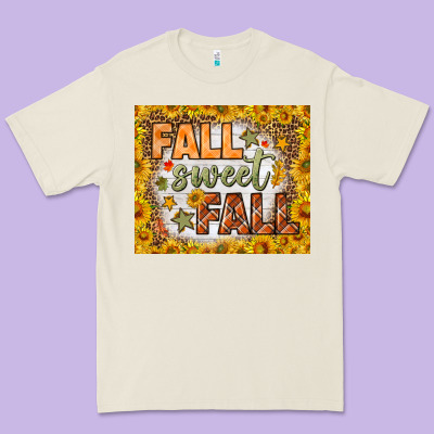 Fall Sweet Fall Mousepad Premium Tee Designed By Bundleandbundleshop