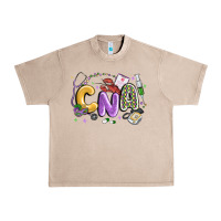 French Oak cna mardi gras Urban Heavy Tee - MaliasSmallBusiness