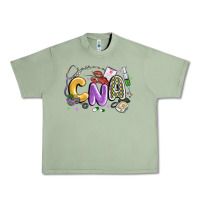 Oil Green cna mardi gras Urban Heavy Tee - MaliasSmallBusiness