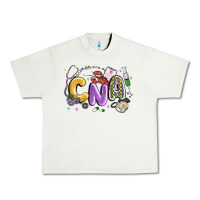 Pistachio cna mardi gras Urban Heavy Tee - MaliasSmallBusiness