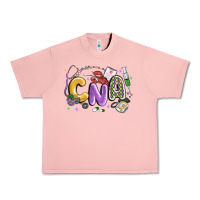 Salmon cna mardi gras Urban Heavy Tee - MaliasSmallBusiness