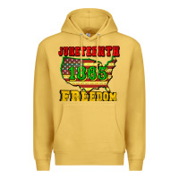Antique Gold juneteenth 1865 freedom Premium Hoodie - CowGirlArtShop