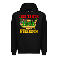Black juneteenth 1865 freedom Premium Hoodie - CowGirlArtShop