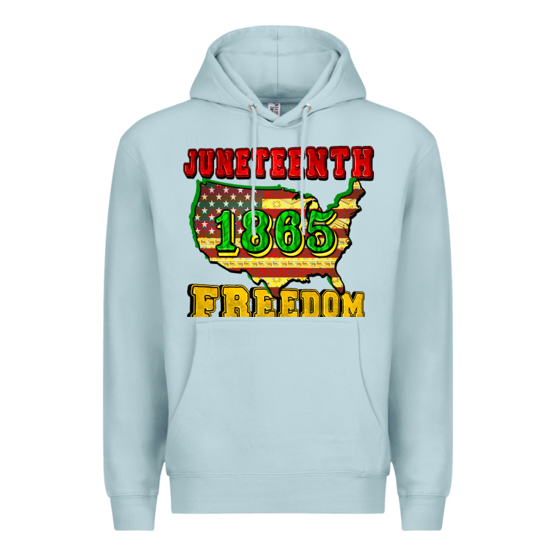 Juneteenth 1865 Freedom Premium Hoodie by CowGirlArtShop | Teevron
