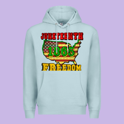 Juneteenth 1865 Freedom Premium Hoodie Designed By Cowgirlartshop